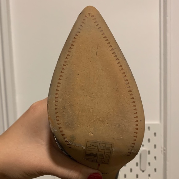 Studded Heel Black Sock Booties - Picture 4 of 4